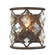 Armand One Light Wall Sconce in Weathered Bronze (45|31095/1)