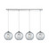 Watersphere Four Light Pendant in Polished Chrome (45|31380/4LP-CLR)