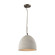 Urban Form One Light Mini Pendant in Black Nickel (45|45334/1)