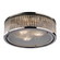 Linden Manor Three Light Flush Mount in Polished Nickel (45|46103/3)