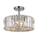 Clearview Three Light Semi Flush Mount in Polished Chrome (45|46185/3)