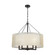 Ashland Five Light Chandelier in Matte Black (45|46268/5)