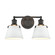 Holgate Two Light Vanity in Charcoal (45|47461/2)