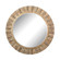 Oversized Round Mirror in Natural (45|51-10163)