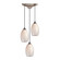 Mulinello Three Light Pendant in Satin Nickel (45|517-3WS)