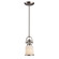 Brooksdale One Light Mini Pendant in Satin Nickel (45|66161-1)