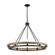 Ramsey Ten Light Chandelier in Matte Black (45|75057/10)