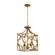 Wembley Three Light Chandelier in Antique Gold (45|75125/3)