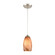 Planetario One Light Mini Pendant in Satin Nickel (45|85301/1)