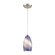 Planetario One Light Mini Pendant in Satin Nickel (45|85311/1)