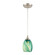 Caress One Light Mini Pendant in Satin Nickel (45|85351/1)