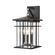 Oak Park Three Light Outdoor Wall Sconce in Matte Black (45|89361/3)