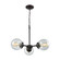 Beckett Three Light Chandelier in Oil Rubbed Bronze (45|CN129321)