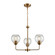 Astoria Three Light Chandelier in Satin Gold (45|CN280325)