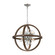 Morning Star Ten Light Pendant in Aged Wood (45|D4469)