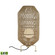 Corsica LED Floor Lamp in Beige (45|D4622)