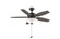 Aire Deluxe 44``Ceiling Fan in Matte Greige (26|FP6245BGR)