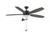 Aire Deluxe 52''Ceiling Fan in Matte Greige (26|FP6285BGR)