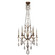 Encased Gems Eight Light Chandelier in Bronze (48|708640-3ST)