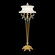 Beveled Arcs One Light Floor Lamp in Gold Leaf (48|737420-SF3)