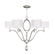 Allegretto Six Light Chandelier in Silver (48|785840-SF41)