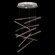 Elevate LED Pendant in Silver Leaf (48|895640-151ST)