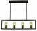 Theorem Four Light Island Chandelier in Brushed Nickel (8|1154 BN)