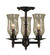 Sheraton Three Light Flush / Semi-Flush Mount in Siena Bronze (8|2506 SBR)