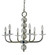 Glamour Six Light Chandelier in Polished Nickel (8|4966 PN)