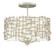 Farrah LED Pendant in Silver Leaf (138|FR33103SLF)