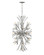 Vida LED Chandelier in Glacial (138|FR40907GG)