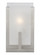 Syll One Light Wall / Bath Sconce in Brushed Nickel (454|4130801EN-962)