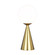 Galassia One Light Table Lamp in Burnished Brass (454|AET1021BBS1)