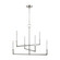 Bayview Six Light Chandelier in Polished Nickel (454|CC1346PN)