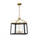 Carlow Four Light Lantern in Midnight Black (454|CC1554MBKBBS)