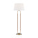 Katie One Light Floor Lamp in Time Worn Brass (454|LT1031TWB1)