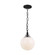 Capri One Light Pendant in Aged Iron (454|TP1031AI)