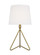 Dylan One Light Table Lamp in Burnished Brass (454|TT1141BBS1)