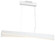 So Inclined LED Island Pendant in Sand White (42|P1154-655-L)