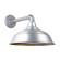 Warehouse One Light Outdoor Gooseneck Light in Galvanized (381|H-QSN15117-SA-96/QSNB-44-96)