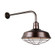 Warehouse One Light Outdoor Gooseneck Light in Oil Rubbed Bronze (381|H-QSN15118-SA-145/QSNB-13-145/QSNWGR-18``-145)