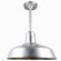 Warehouse One Light Pendant in Galvanized (381|H-QSN15118-SA-96/QSN12``ST3-96/QSNHSC-96)