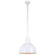 Warehouse One Light Pendant in White (381|H-QSN16112-SA-93/QSN36``ST3-93/QSNHDSMC-93)