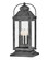 Anchorage LED Pier Mount in Aged Zinc (13|1857DZ-LV)