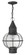 Cape Cod LED Hanging Lantern in Aged Zinc (13|2202DZ)