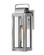 Sag Harbor LED Wall Mount in Antique Brushed Aluminum (13|2840AL-LL)