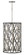 Portico LED Chandelier in Glacial (13|3069GG)