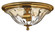 Cambridge LED Flush Mount in Burnished Brass (13|3616BB)