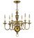 Cambridge LED Foyer Pendant in Burnished Brass (13|4416BB)