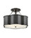 Chance LED Semi-Flush Mount in Blackened Brass (13|4444BLB)